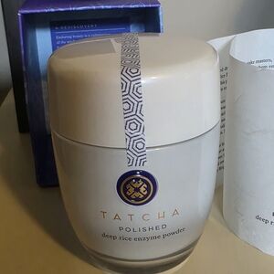 NEW in Box Tatcha Polished Deep Rice Enzyme Powder w Hadesai-3 Complex 60g/2.1oz